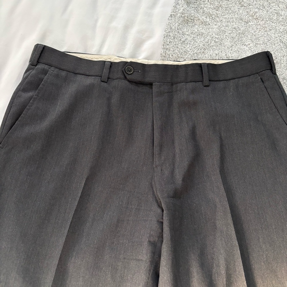 Brooks Brothers Charcoal Flat Front Shorts